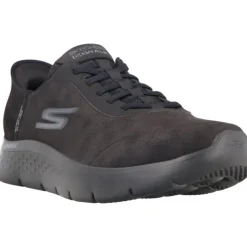 Baskets*Skechers Slip Ins Go Walk Flex Smooth Motion Black